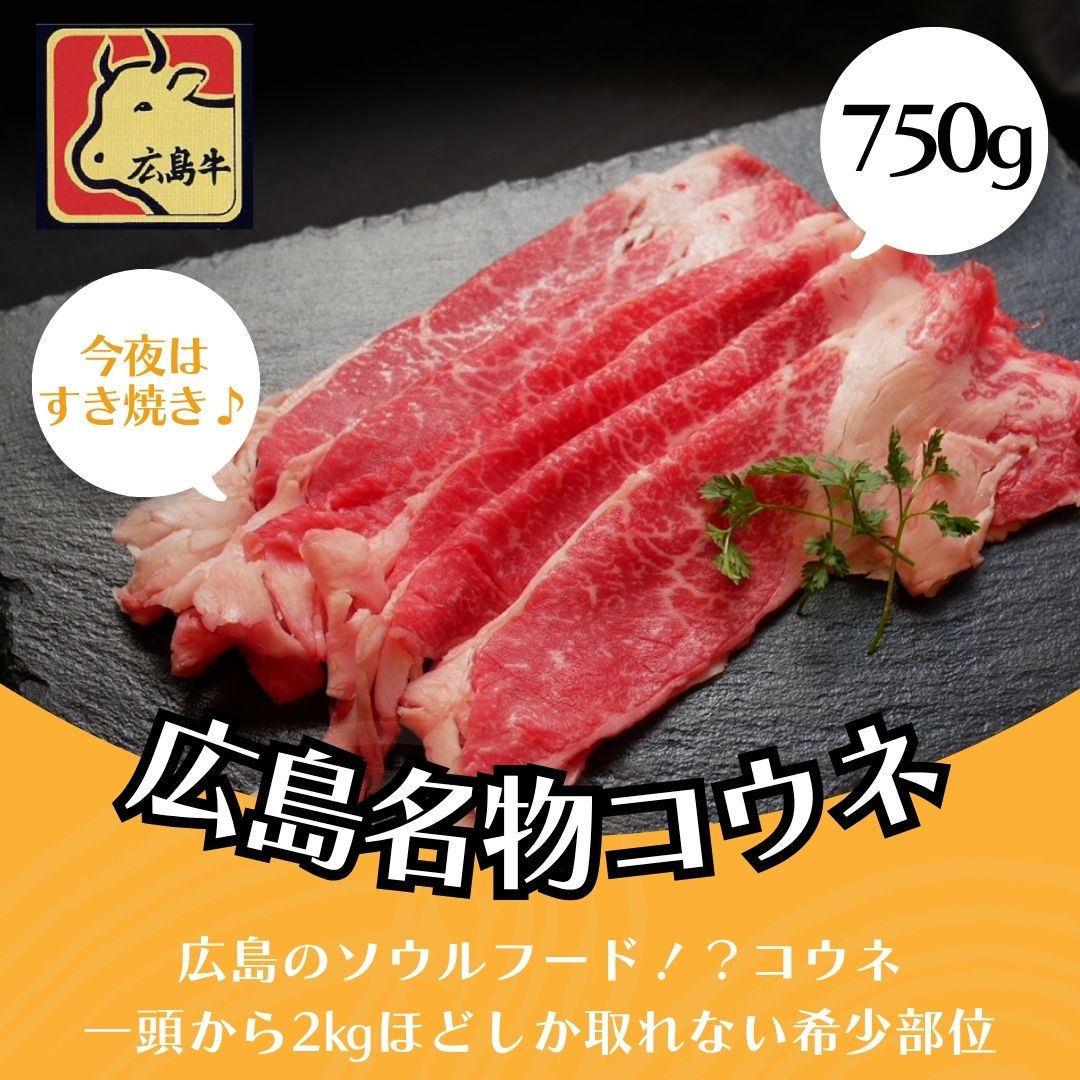 広島牛コウネギフト(750g)